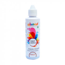 Lemon Yellow Liquid Colour (500 Ml) - Colourmist