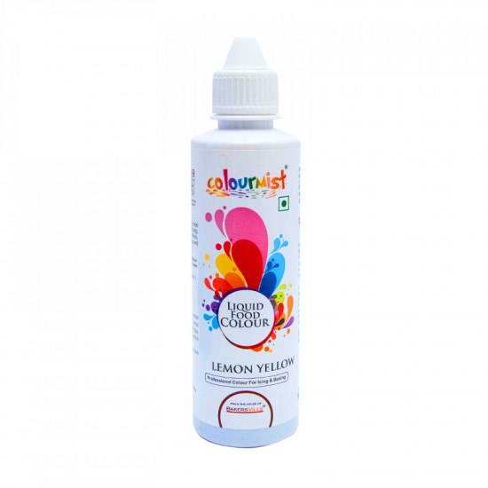 Lemon Yellow Liquid Colour (500 Ml) - Colourmist