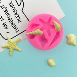 Conch Sea Shell Starfish Silicone Mould