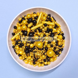 Sprinkle Mix Gold Black - 17 (250g)