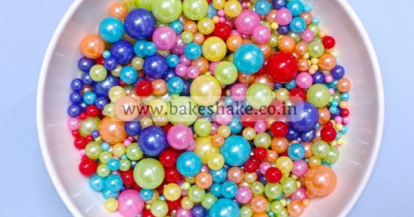 Springkle 250g Sprinkle Mix Multicolour Balls - 18 (250g)