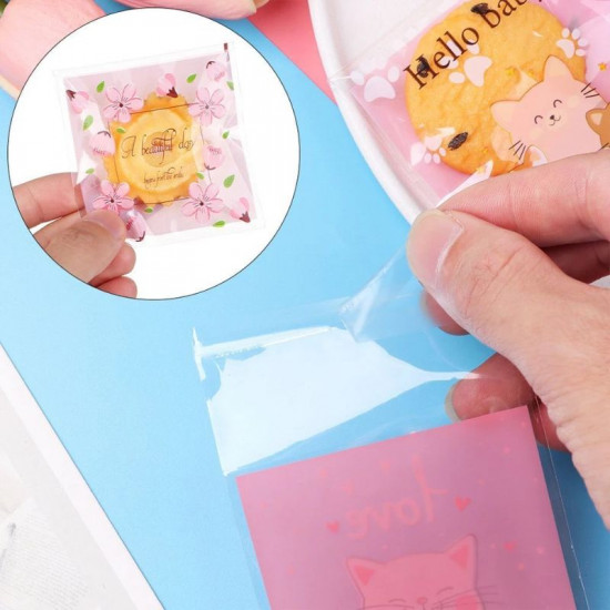 Cookie Pouch 100 Pieces (2 Random Design) Cookie Pouch 100 Pieces (2 Random Design)