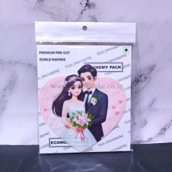Couple Theme Wafer T377 - Tastycrafts