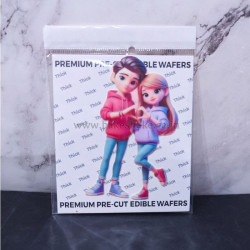 Couple Theme Wafer T418 - Tastycrafts