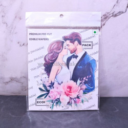 Couple Theme Wafer T380 - Tastycrafts