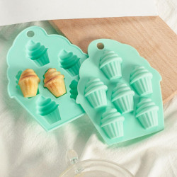 Cupcake Shape Silicone Chocolate Mould