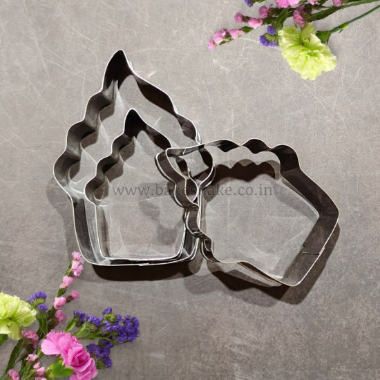 Cupcake Shape Cookie Cutter