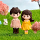 Cute Couple Miniature Figurines (Style 17)