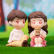 Cute Couple Miniature Figurines (Style 23)