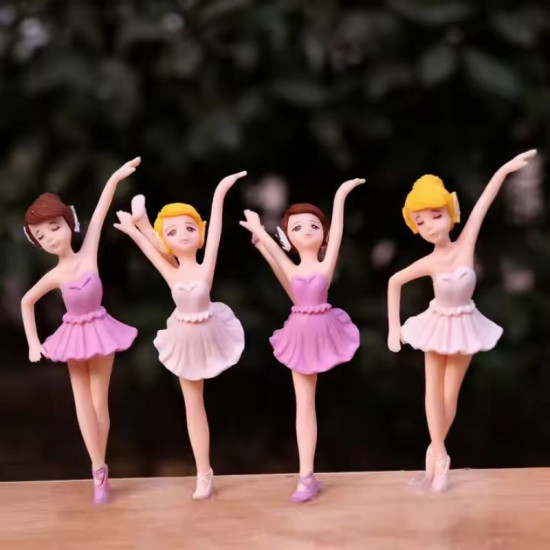 Dancing Ballerina Doll Set (Set of 4) Dancing Ballerina Doll Set (Set of 4)