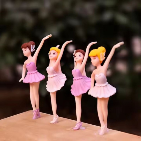 Dancing Ballerina Doll Set (Set of 4) Dancing Ballerina Doll Set (Set of 4)