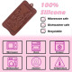 Chocolate Bar Silicone Mould - Diamond Cut