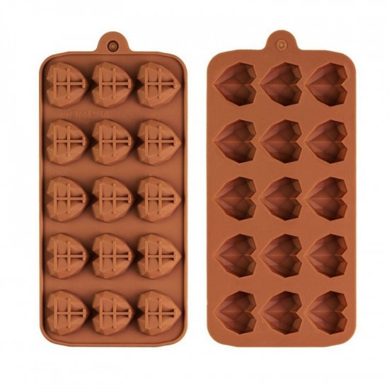 Food Safe Chocolate Silicone Mold (15 Cavity)