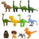 Mini Dinosaur Toy Cake Toppers (Set of 12)