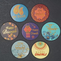 Happy Diwali Tags (Pack of 50)