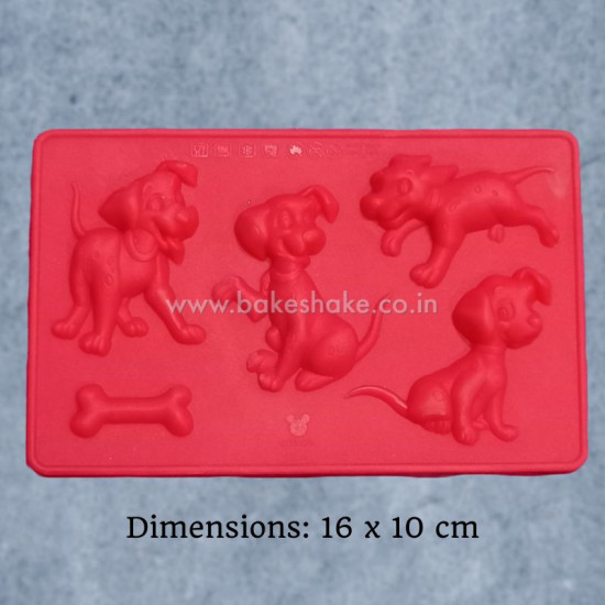 Dog Silicone Chocolate Mould