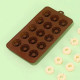 Donut Shape Silicone Chocolate Mould 15 Cavity Donut Shape Silicone Chocolate Mould 15 Cavity