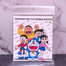 Doraemon Theme Wafer T112 - Tastycrafts