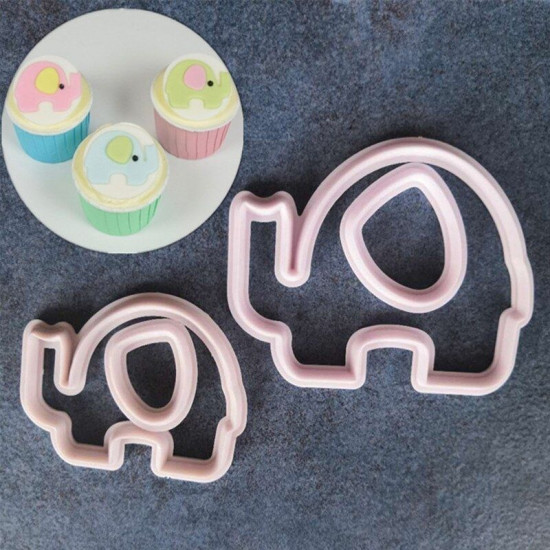 Elephant Fondant Cutter