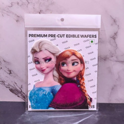 Frozen Princess Elsa Anna Theme Wafer T268 - Tastycrafts