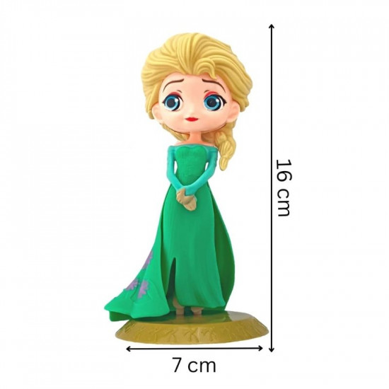 Princess Elsa Doll Cake Topper