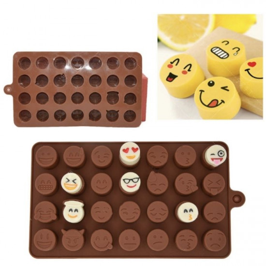 Emoji Silicone Chocolate Mould