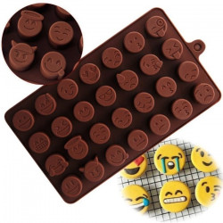 Emoji Silicone Chocolate Mould