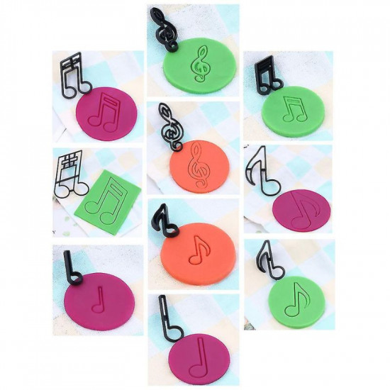 Extra Large Musical Notes Fondant Cutter Set