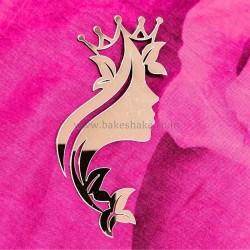 Face Art Silhouette Acrylic Cake Topper (Style 26)