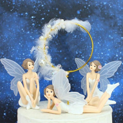 Fairy Cake Topper (Set of 3)