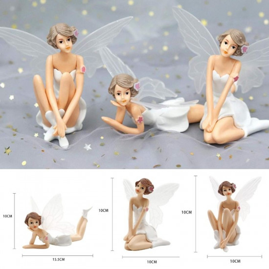 Fairy Cake Topper (Set of 3)