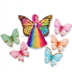 Fairy Paper Topper (Set of 6 Pieces)