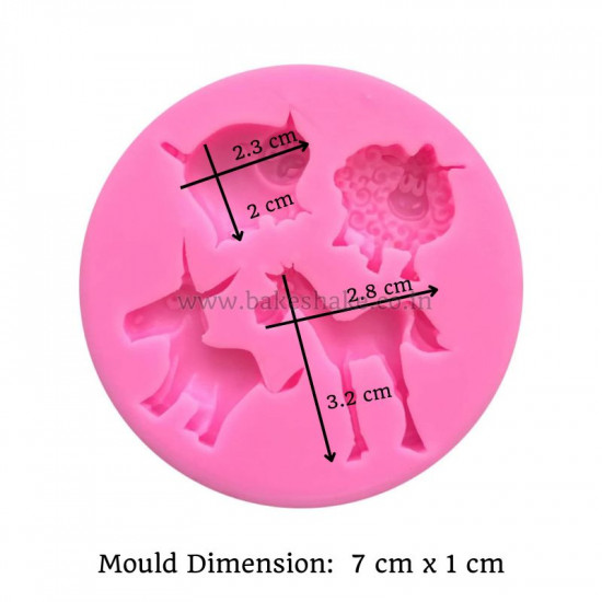 Cattle Sheep, Horse, Donkey, Pig Silicone Mould