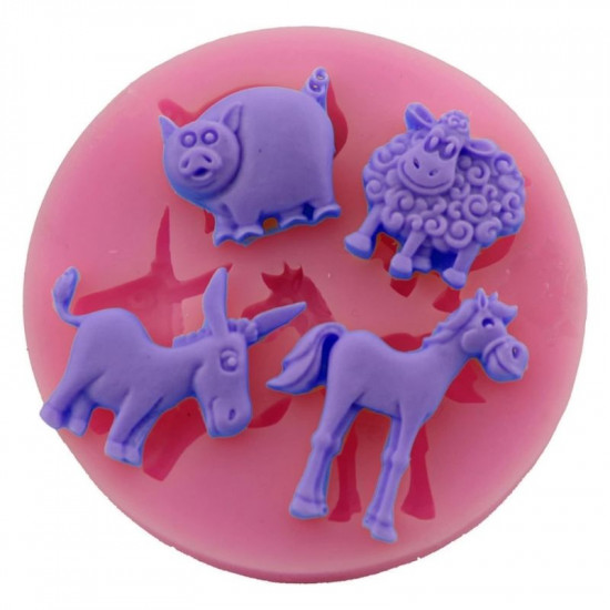 Cattle Sheep, Horse, Donkey, Pig Silicone Mould
