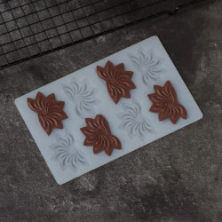 Silicone Chocolate Garnishing Mould - Floral