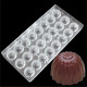 Flower Screw Shape Polycarbonate Chocolate Mould