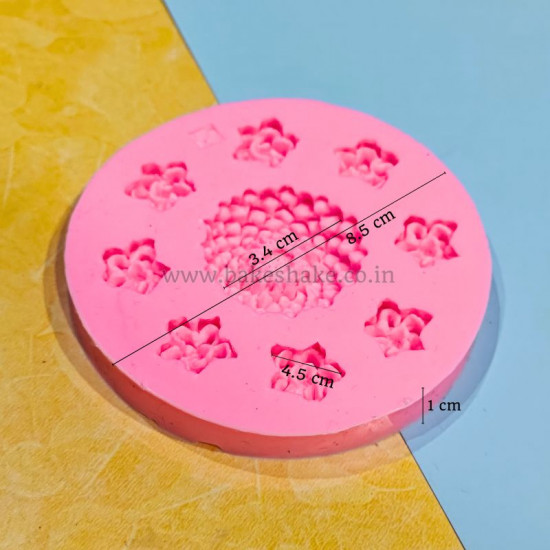 Flower Sea Anemone Shape Silicone Mould