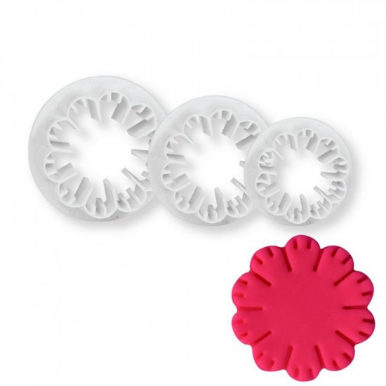 Carnation Shape Fondant Cutters