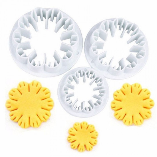 Carnation Shape Fondant Cutters