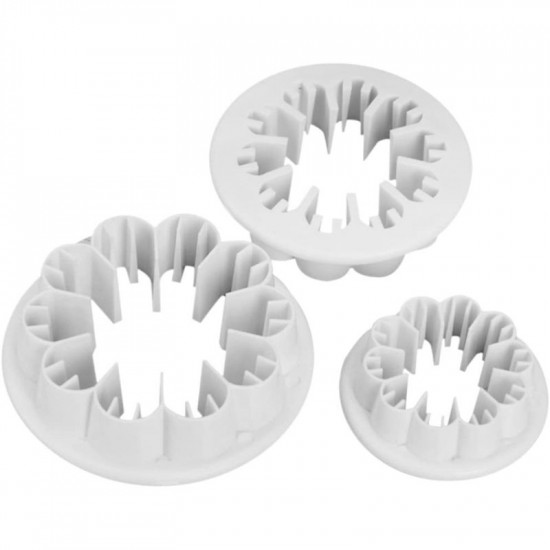 Carnation Shape Fondant Cutters