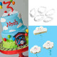 Clouds Fondant Cutter