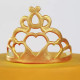 Heart Crown Shape Fondant Cutter - Set of 2 Pieces