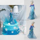 Frozen Princess Elsa Doll Cake Topper