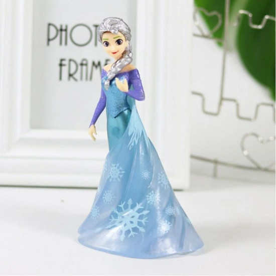 Frozen Princess Elsa Doll Cake Topper