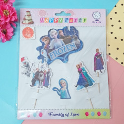 Frozen Theme Paper Toppers