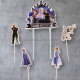 Frozen Theme Paper Topper (Set of 5)