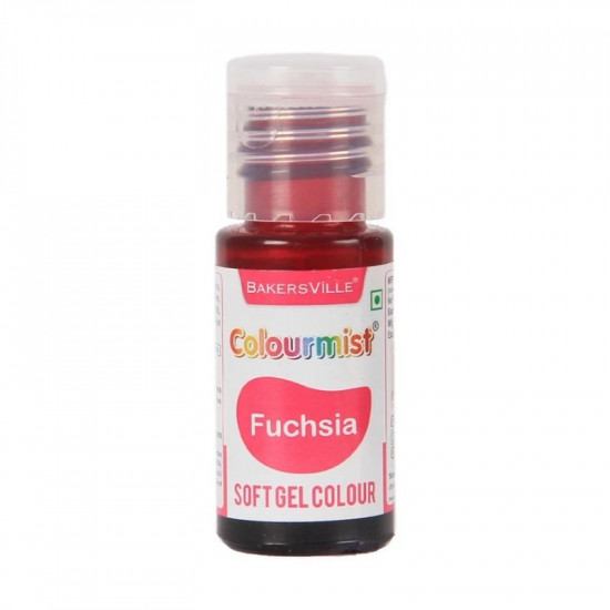 Fuchsia Soft Gel Colour - Colourmist (20 gm)