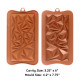 Chocolate Bar Silicone Mould - Full Crystal (Style 8)