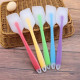 Full Silicone Spatula 1 Piece (21 X 4 Cm, Random Colour)