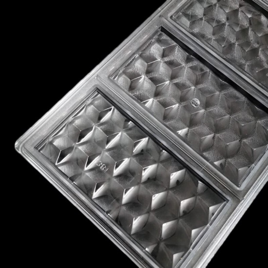 Geometrical Bar Polycarbonate Chocolate Mould